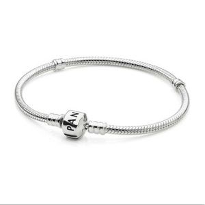Pandora Jewelry Iconic Silver Charm Bracelet